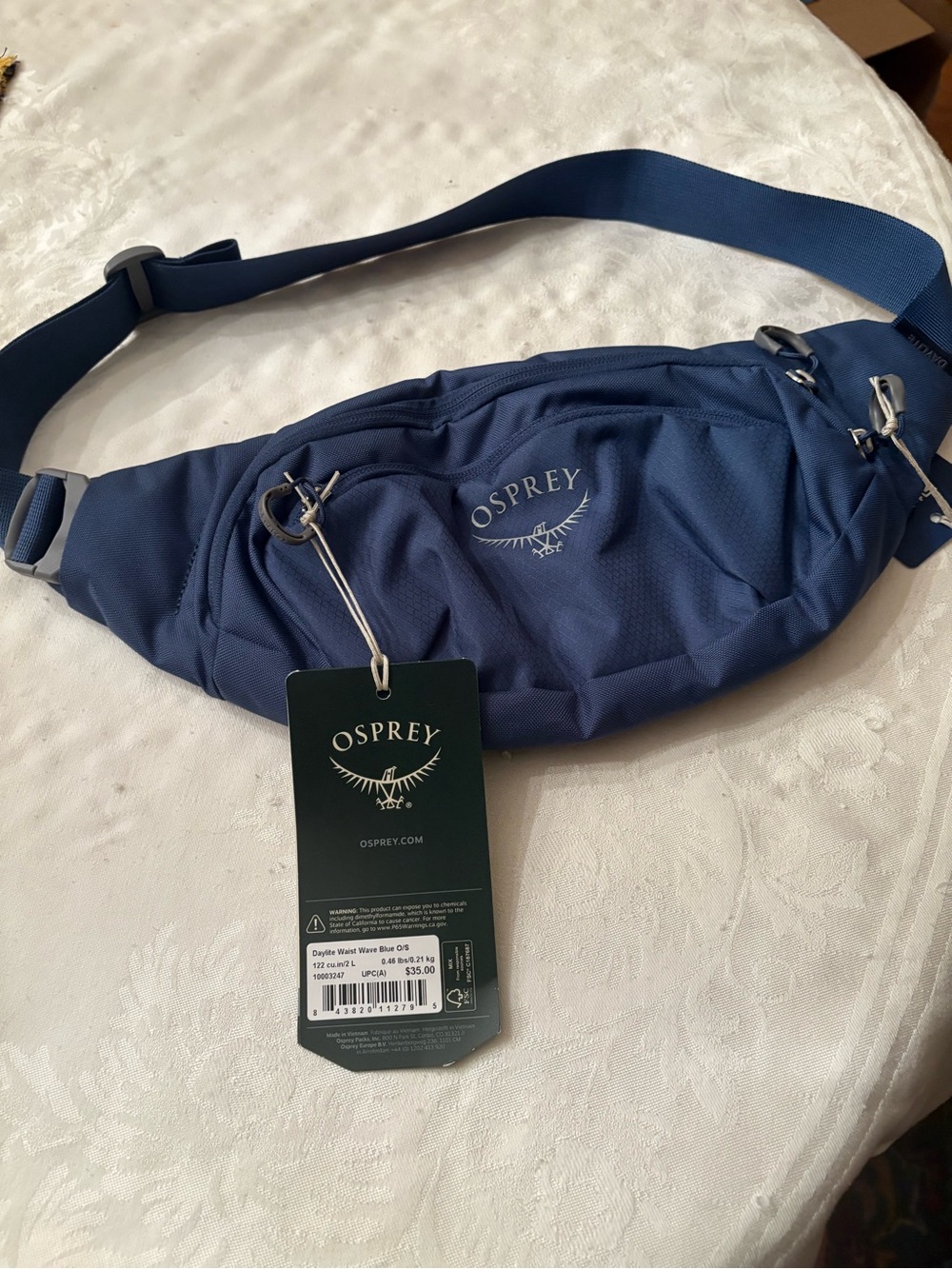 OSPREY Colonial Blue Waist Pack Belt Bag
